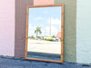 Simple Faux Bamboo MIrror
