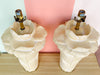 Pair of Chapman Lily Lamps