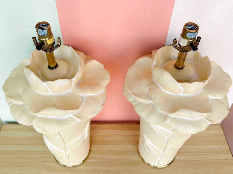 Pair of Chapman Lily Lamps