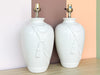 Pair of Ivory Tassel Lamps