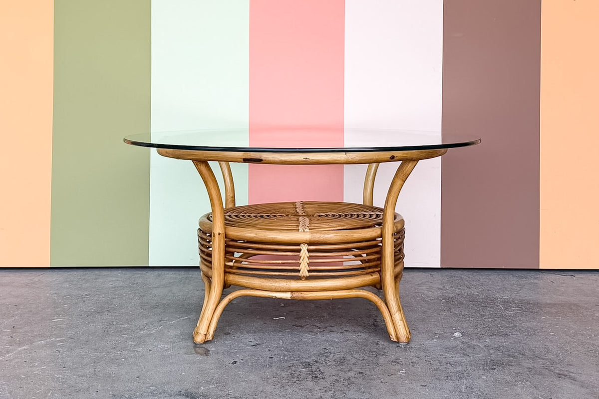 Island Style Rattan Coffee Table