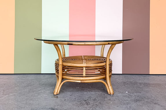 Island Style Rattan Coffee Table