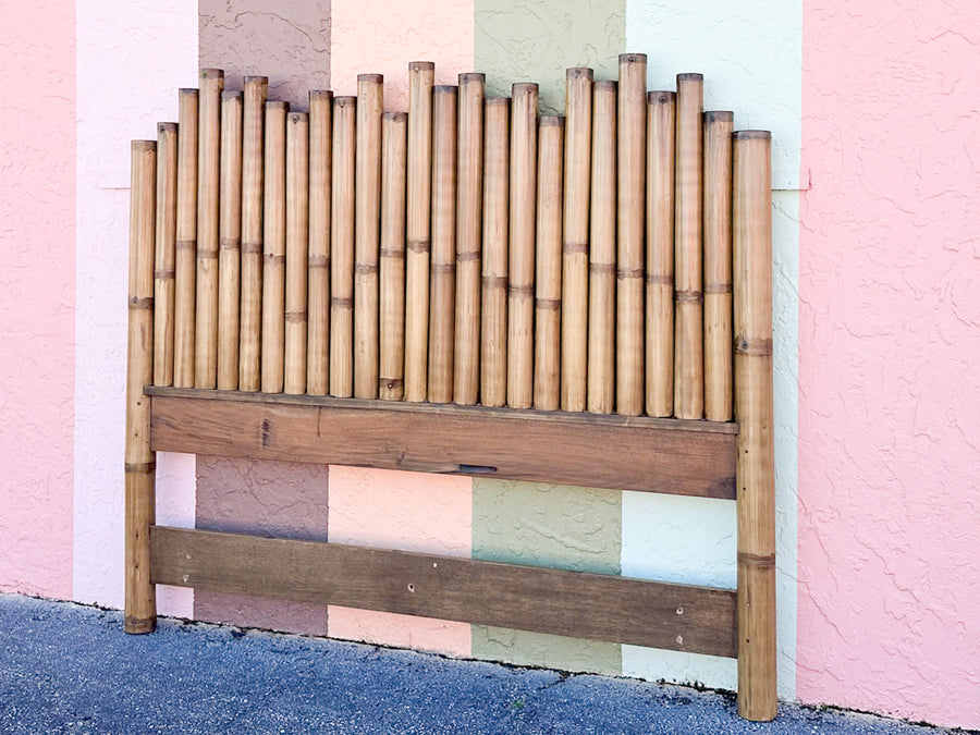 Island Style Bamboo Queen Headboard