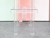 Fab MCM Lucite Side Table