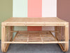 Coastal Style Rattan Coffee Table