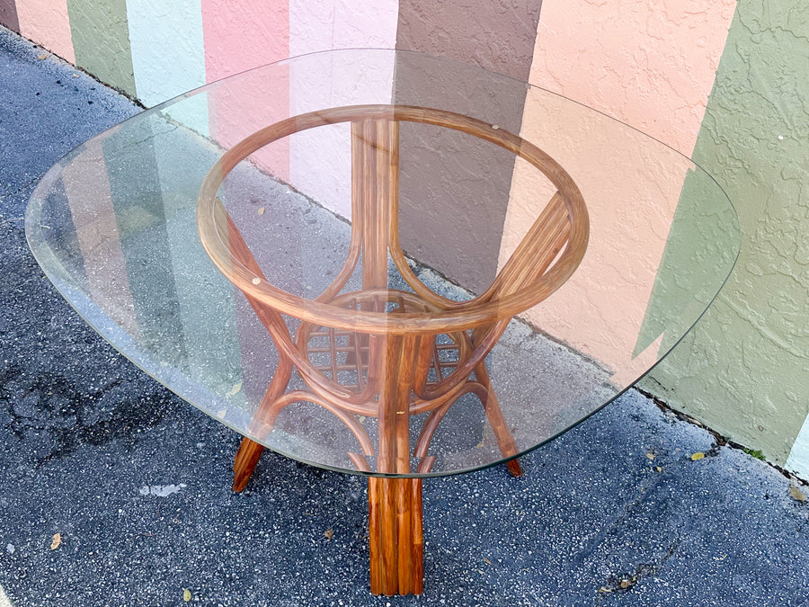 Rattan Dining Table