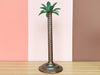 Trio of Palm Tree Candlesticks