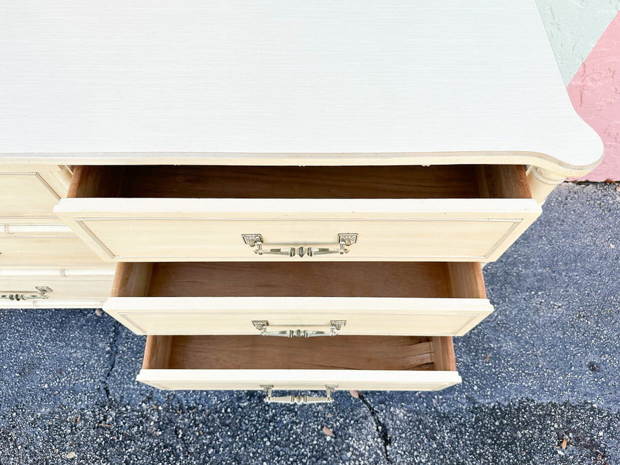 Henry Link Faux Bamboo Double Dresser