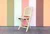 Louis Cane Folding Chair