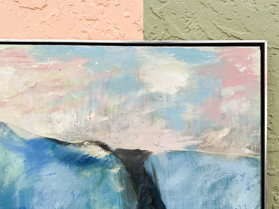 1977 Original Seascape on Board
