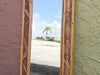 Old Florida Rattan Mirror