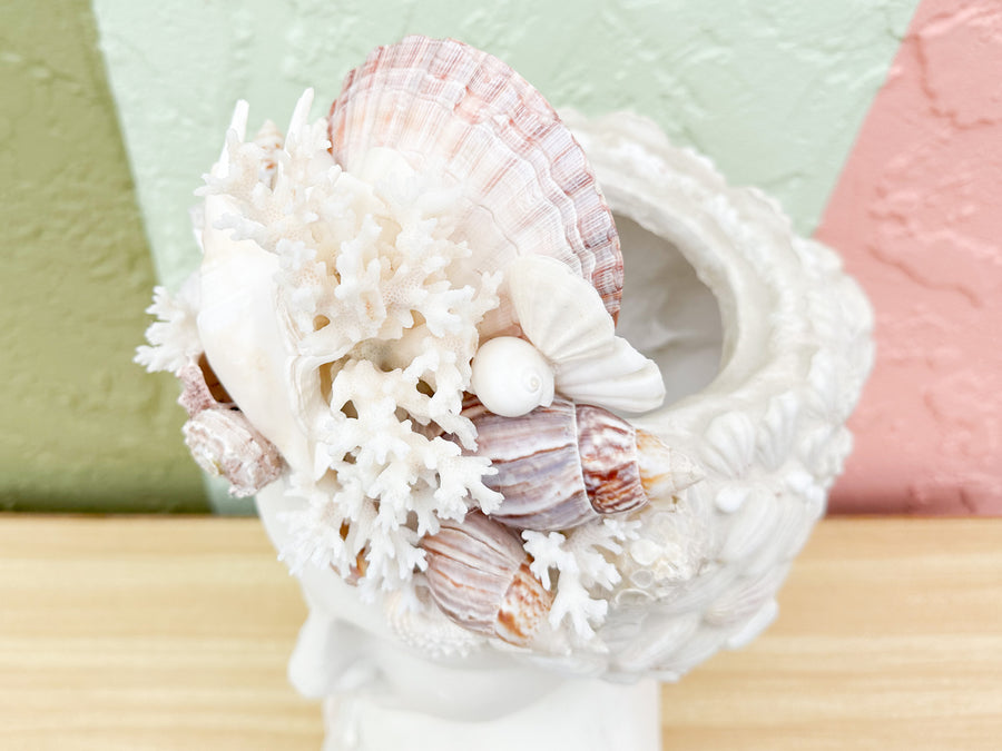 Extra Large Shellegance Bust Cachepot