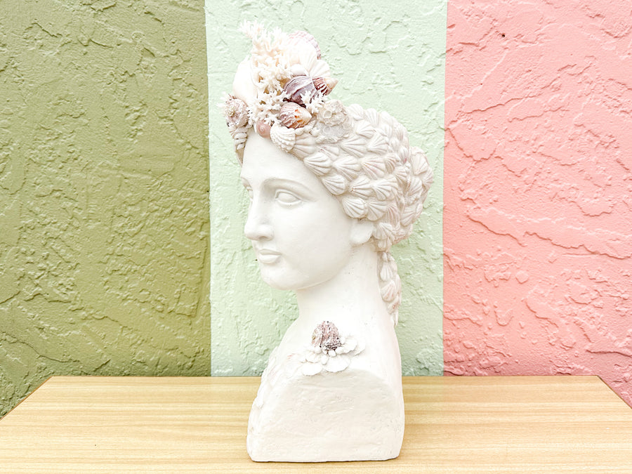 Extra Large Shellegance Bust Cachepot