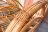 Pair of Old Florida Rattan Lounge Chairs