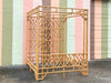 Fab Rattan Chippendale Queen Canopy Bed