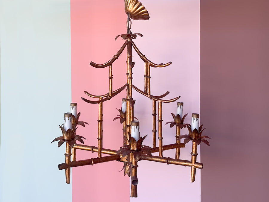 Regency Chic Pagoda Chandelier