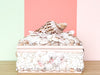 Beautiful Shellegance Wood Chest