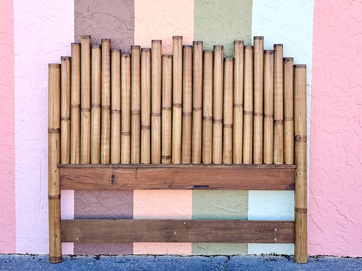 Island Style Bamboo Queen Headboard
