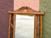 Old Florida Rattan Mirror