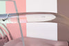 Pair of Charles Hollis Jones Style Lucite Arm Chairs