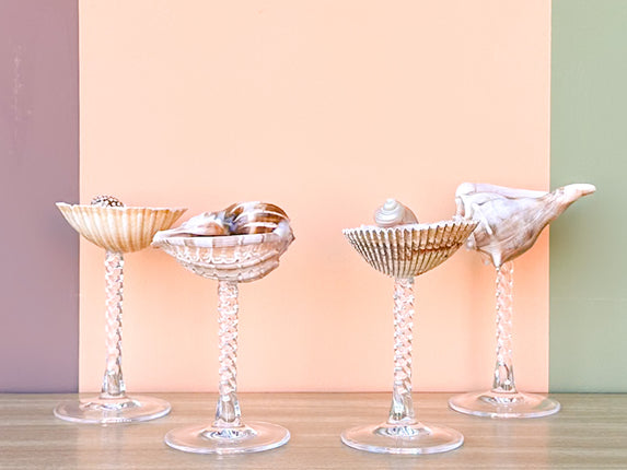 Set of Four Shell Coupes