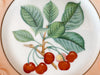 Set of Eight Fruit Motif Plates