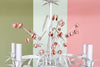 Cute Floral Tole Chandelier