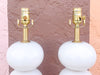 Pair of Modern Bubble Lamps