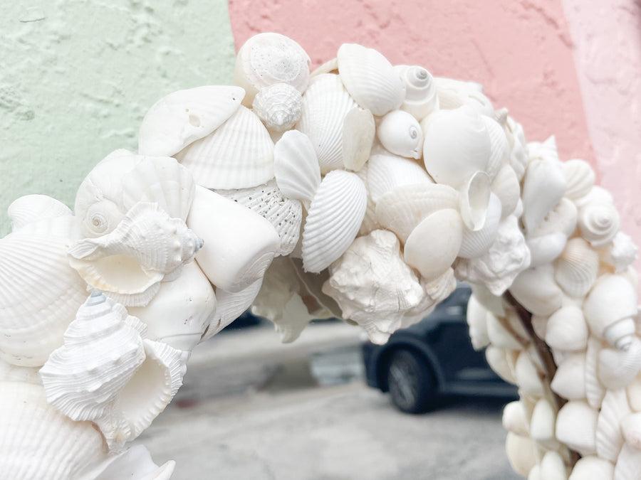 Kips Bay Sanibel Island Shell Mirror