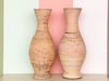 Pair of Natural Pencil Reed Vases