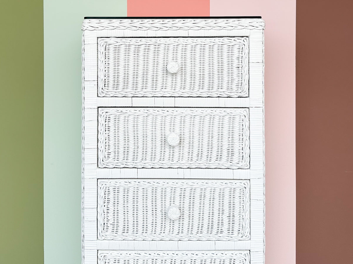 Wicker Chic Tall Chest