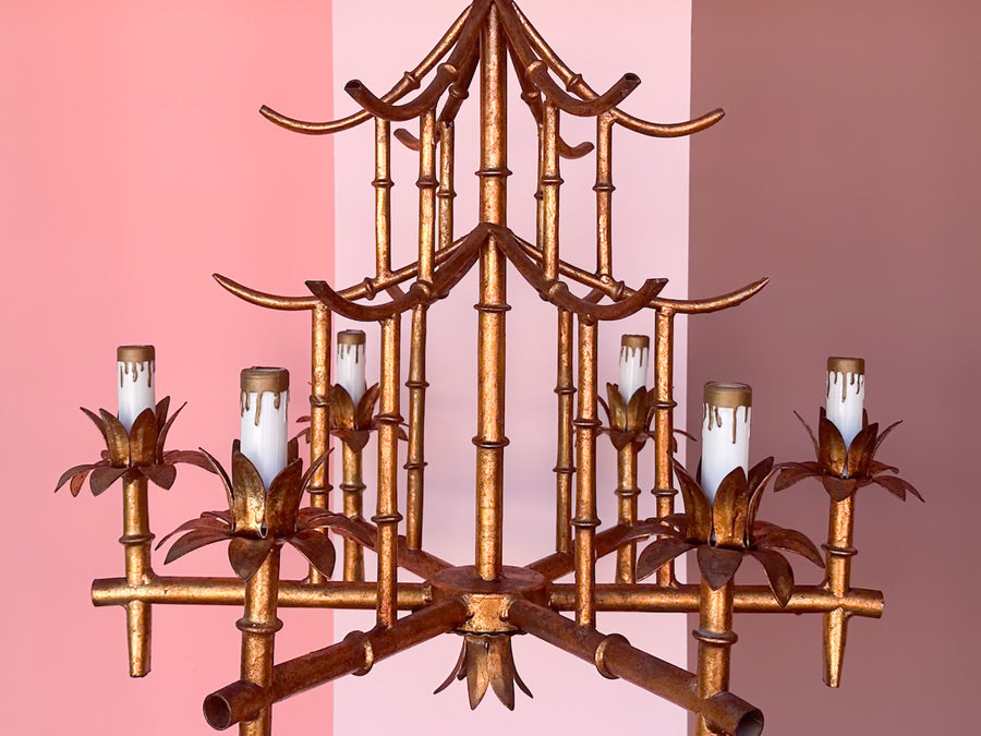 Regency Chic Pagoda Chandelier