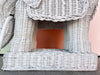 Wicker Elephant Garden Seat