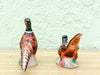 Pair of Fitz and Floyd Pheasant Salt and Pepper Shakers