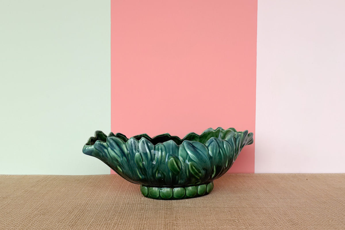 Palm Leaf Cachepot