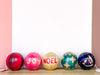 Set of Thirteen Bamboo Christmas Ornaments