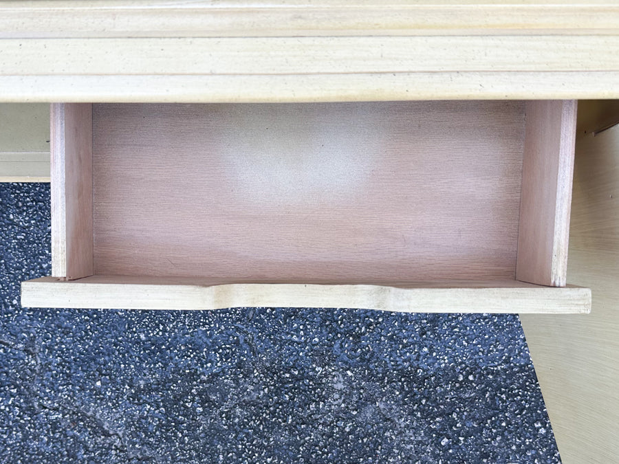 Faux Bamboo and Fretwork Cabinet