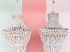 Pair of Shell Chandeliers