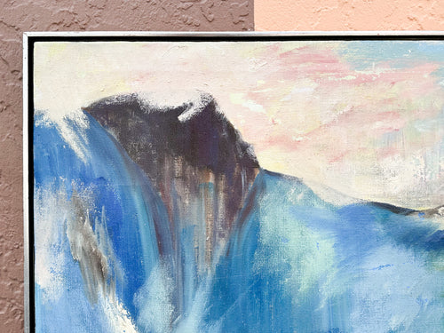 1977 Original Seascape on Board