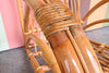 Pair of Old Florida Rattan Lounge Chairs