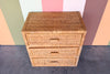 Island Style Rattan Wrapped Oversized Nightstand