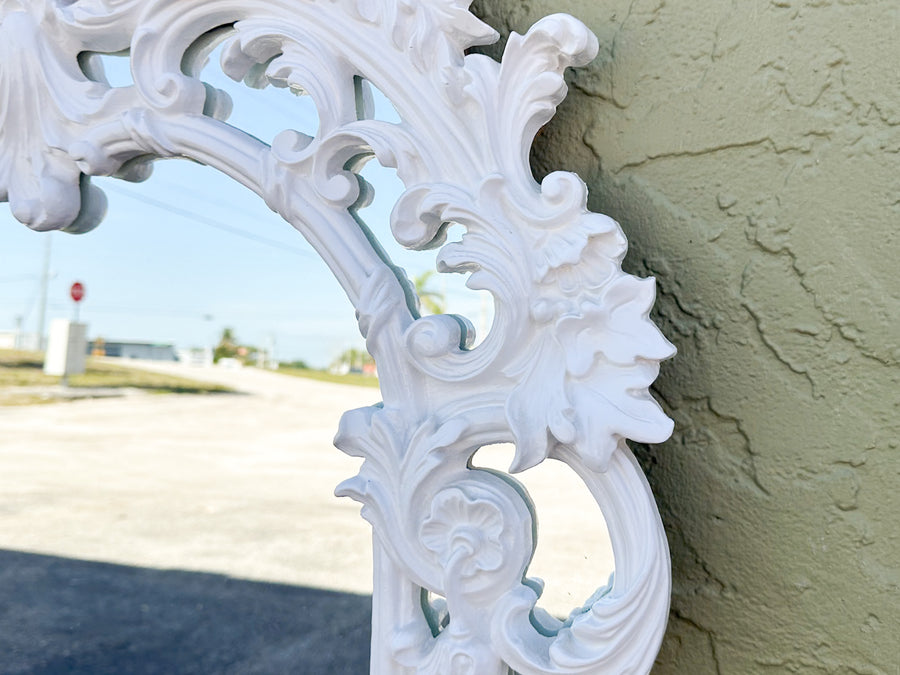 Newly Painted Rococo Style Mirror