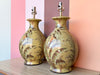 Pair of Tropical Chartreause Lamps