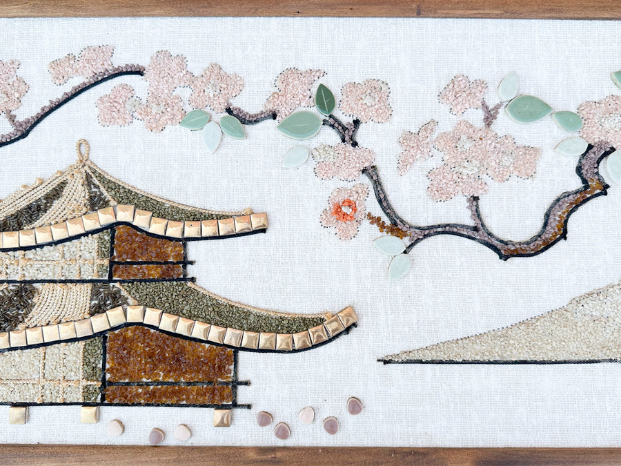 MCM Pagoda Gravel Art