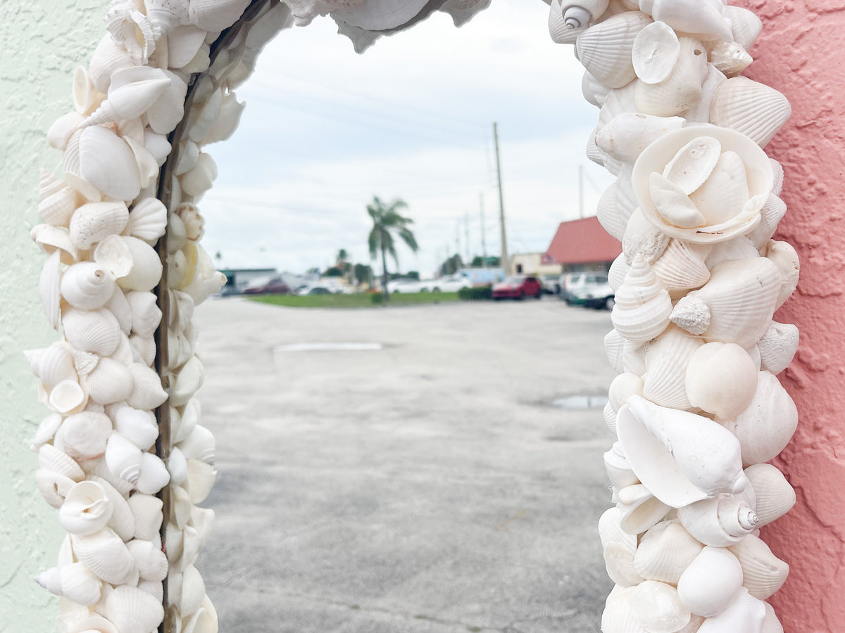 Kips Bay Sanibel Island Shell Mirror