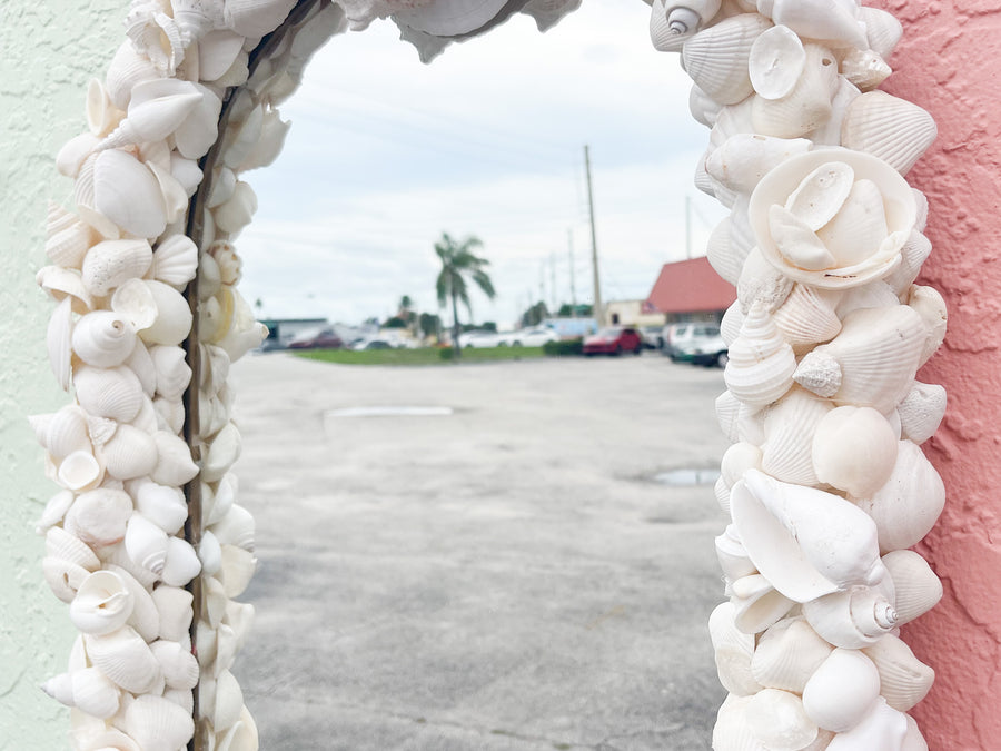 Kips Bay Sanibel Island Shell Mirror