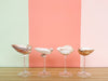 Set of Four Chic Shell Coupes