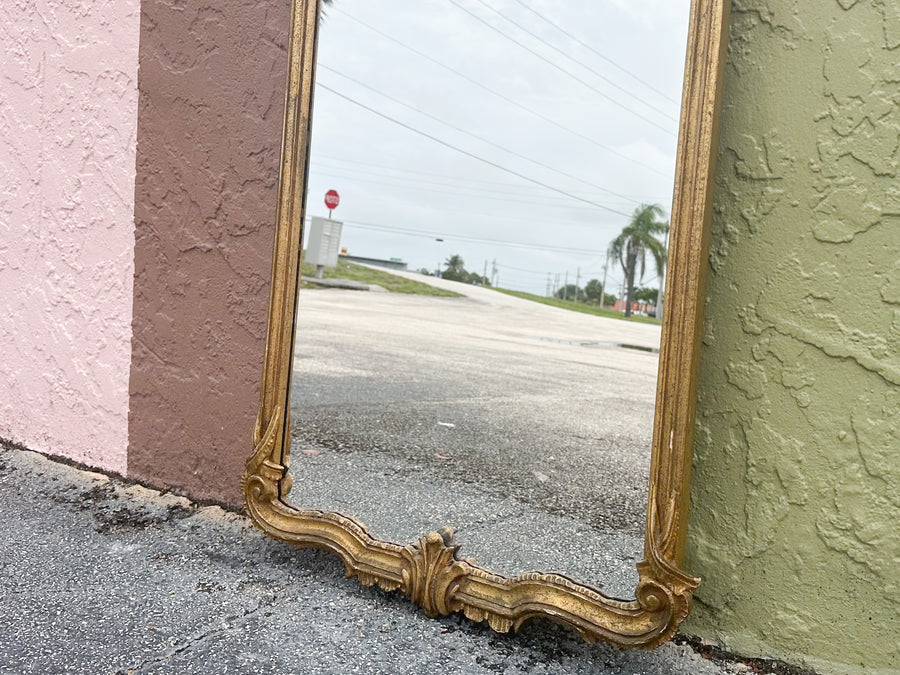 Italian Gilt Pagoda Mirror