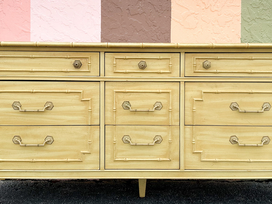 Thomasville Faux Bamboo Dresser