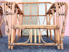 Pair of Old Florida Rattan Lounge Chairs